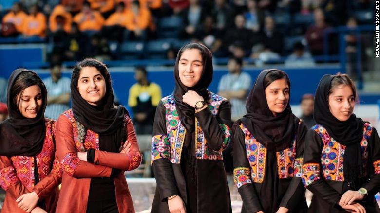 Afghan Robot Makers Girl Team