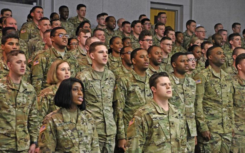 Soldiers graduate from the Basic Leaders Course cl