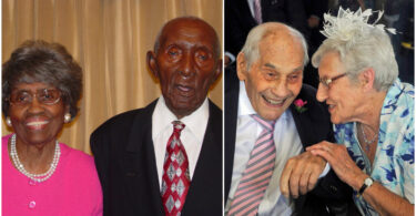 split image longest marriage oldest couple to marry tcm25 690474