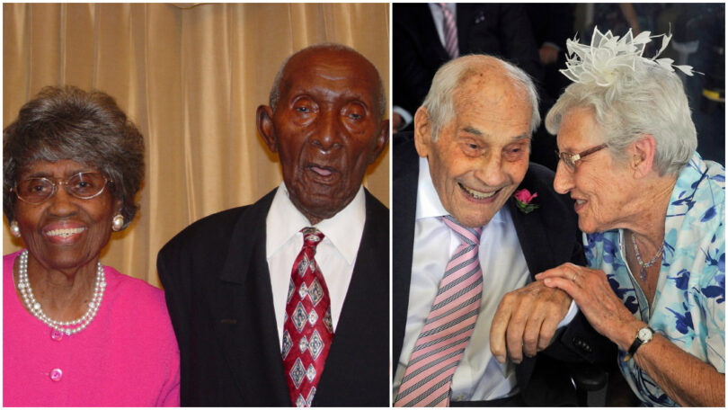 split image longest marriage oldest couple to marry tcm25 690474